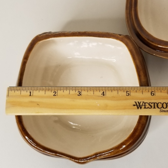 Squirrel Napkin Holder Chestnut Treat Dish Ceramic 3pc Set - Picture 12 of 16